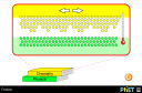 Screenshot of the simulation Friction