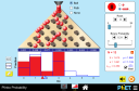 Screenshot of the simulation Plinko Probability