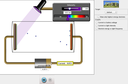 Screenshot of the simulation Photoelectric Effect